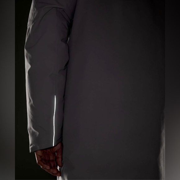 Lululemon NWT Men’s Cold City Parka sz Lg Gull Grey - Picture 8 of 11